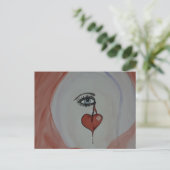 Carte postale Coeur cassé (Debout devant)