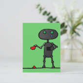 Carte postale Coeur cassé (Debout devant)