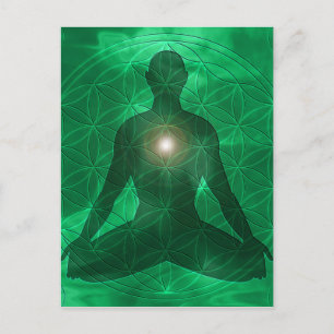 Carte Postale Coeur Chakra Anahata