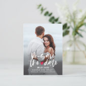 Carte Postale Coeur Charmant COULEUR MODIFIABLE Réenregistrer La (Debout devant)