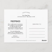 Carte Postale Coeur Charmant COULEUR MODIFIABLE Réenregistrer La (Dos)