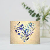 Carte Postale Cœur Coloré (Debout devant)