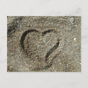 Carte Postale Coeur d'amour