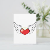 Carte Postale Coeur d'ange (Debout devant)