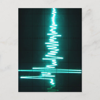 Carte Postale Coeur de battement - EKG