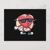 Carte Postale Coeur de fleur (Devant)