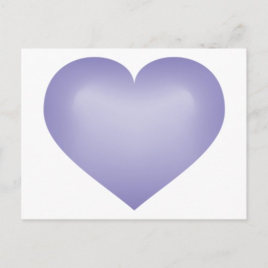 Carte Postale Coeur de fondu périphérique (Devant)