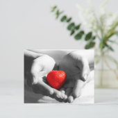 Carte Postale Cœur de fraise (Debout devant)