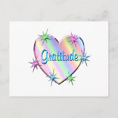 Carte Postale Coeur de gratitude (Devant)