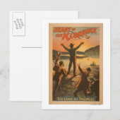 Carte Postale Coeur de la mine "Terre de Promesse" du Klondike (Devant / Derrière)