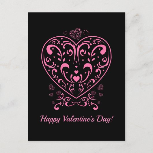 Carte postale Coeur de la Saint-Valentin (Devant)