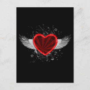 Carte Postale Coeur de l'aile