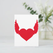 Carte Postale coeur de l'aile (Debout devant)