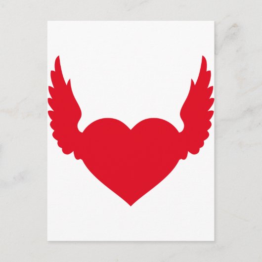 Carte Postale coeur de l'aile (Devant)