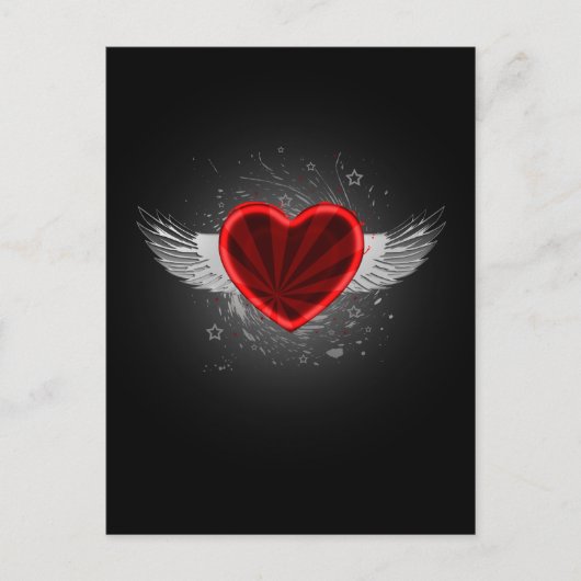 Carte Postale Coeur de l'aile (Devant)