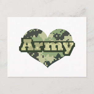 Carte Postale Coeur de l'armée