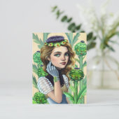 Carte Postale Coeur de l'Artichoke (Debout devant)