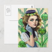 Carte Postale Coeur de l'Artichoke (Devant / Derrière)