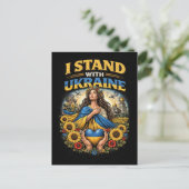 Carte Postale Cœur de l'Ukraine (Debout devant)