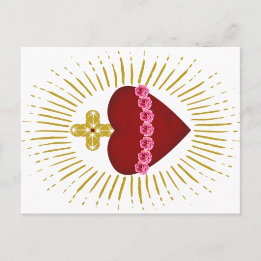Carte Postale Coeur de Marie (Devant)