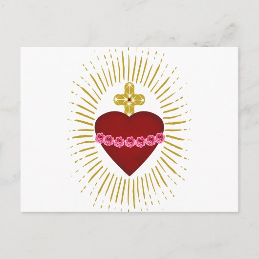 Carte Postale Coeur de Marie (Devant)