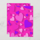 Carte Postale Coeur de papier décoratif 8 (Devant / Derrière)