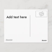 Carte Postale Cœur de Sable (Dos)