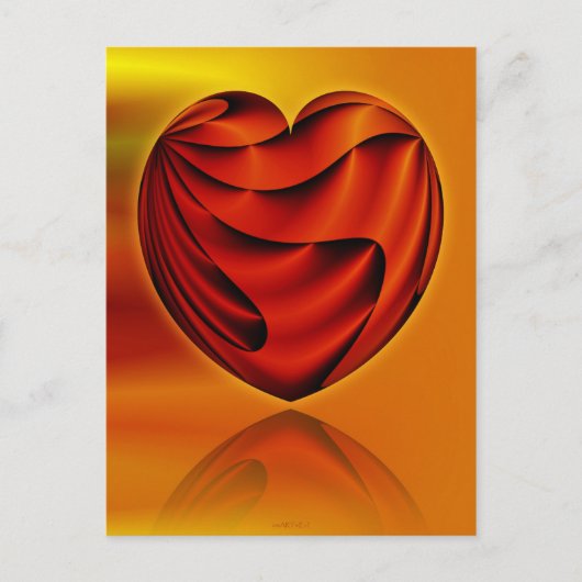 Carte Postale Coeur De Vie (Devant)