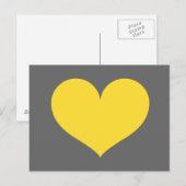 Carte Postale Coeur des amis (Devant / Derrière)