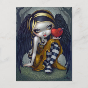 Carte postale "Coeur des ongles"