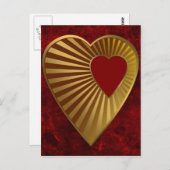 Carte Postale Coeur D'Or (Devant / Derrière)