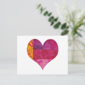 Carte Postale Coeur doré (Debout devant)