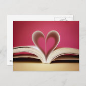 Carte Postale Coeur du livre (Devant / Derrière)