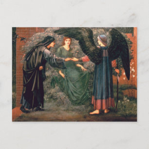 Carte Postale Coeur du Rose