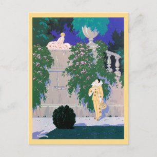 Carte Postale Coeur d'un clown