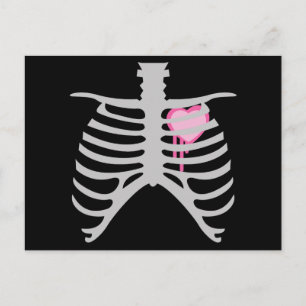 Carte Postale Coeur en cage