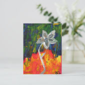Carte Postale Coeur en feu (Debout devant)