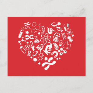 Carte Postale Coeur Espace Et Science