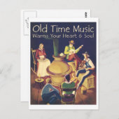 Carte postale Cœur et Âme (Devant / Derrière)