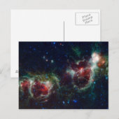 Carte postale Coeur et âme Nebula (Devant / Derrière)