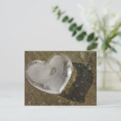 Carte postale Coeur fondu (Debout devant)