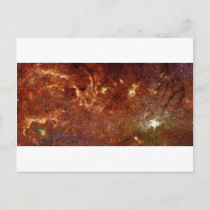 Carte Postale Coeur galactique de la Galaxie de la Voie Lactée