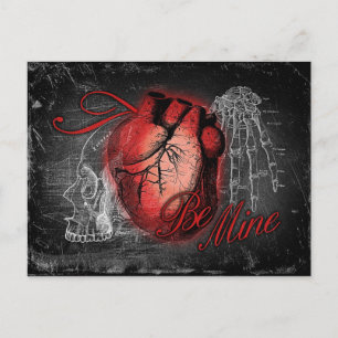 Carte Postale Coeur gothique Soyez mien
