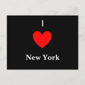 Carte Postale Coeur, I, New York (Devant)
