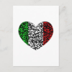Carte Postale Coeur Italie