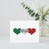 Carte Postale Coeur Italie (Debout devant)