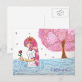 Carte postale Coeur manquant de Mio (Devant / Derrière)