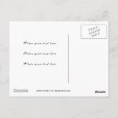 Carte Postale Coeur métallique avec sonnet de Shakespeare 18 (Dos)