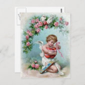 Carte Postale Coeur mignon (Devant / Derrière)