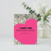 Carte Postale Cœur Mignon de la Prison à Distance Commissariat (Debout devant)